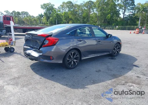 2019 Honda Civic Sport from USA, damaged, VIN 2HGFC2F89KH534561